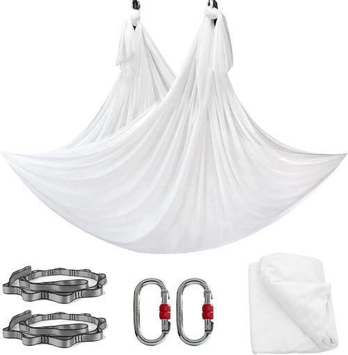 Aerial Yoga Hammock Set Fitness Pilates Silk Fabric Yoga Swing 5.5