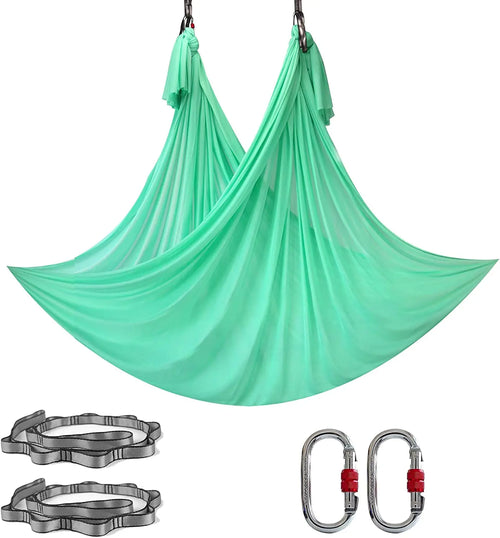 Aerial Yoga Hammock Set Fitness Pilates Silk Fabric Yoga Swing 5.5