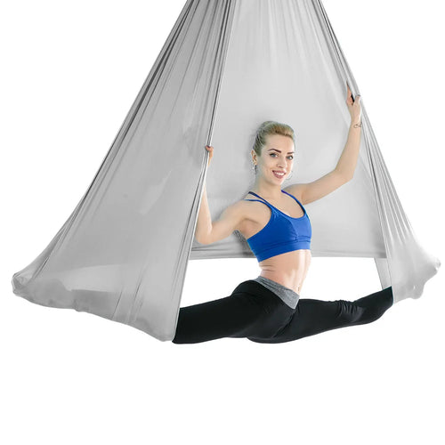 Aerial Yoga Hammock Set Fitness Pilates Silk Fabric Yoga Swing 5.5