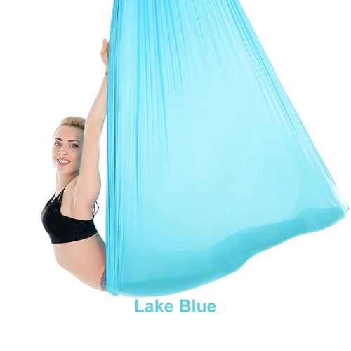 Aerial Yoga Hammock Set Fitness Pilates Silk Fabric Yoga Swing 5.5