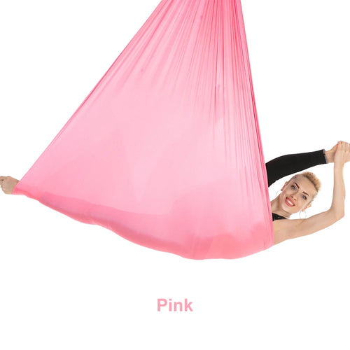 Aerial Yoga Hammock Set Fitness Pilates Silk Fabric Yoga Swing 5.5