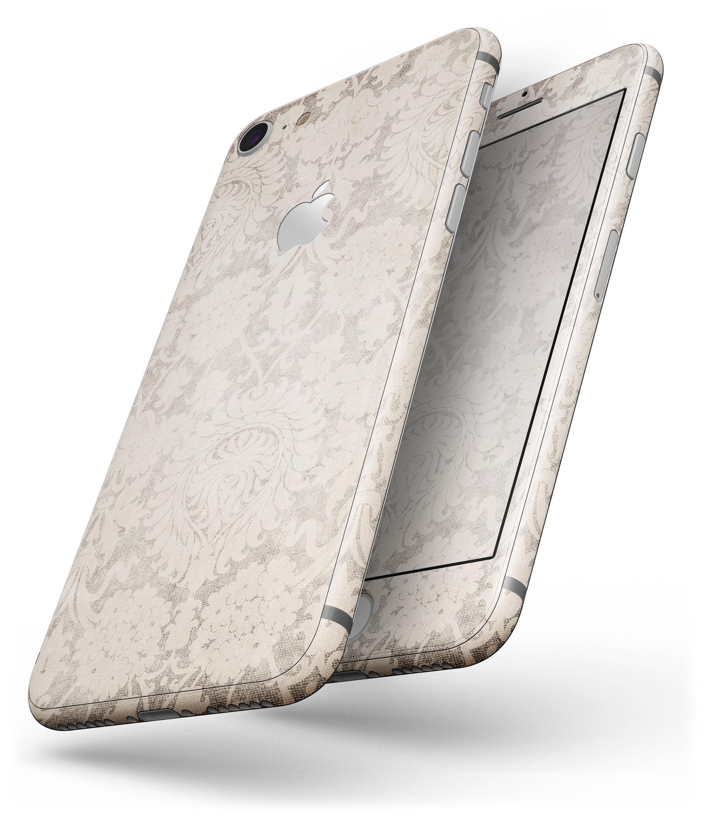Faded Grunge Pattern of Royalty - Skin-kit for the iPhone 8 or 8 Plus