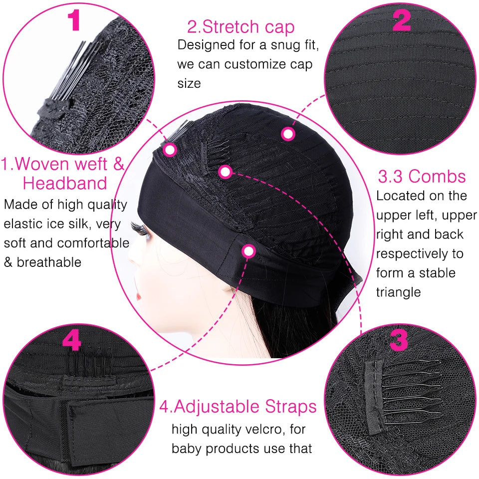 Headband Wig Human Hair Kinky Curly MYLOCKME No Glue Full Machine Made
