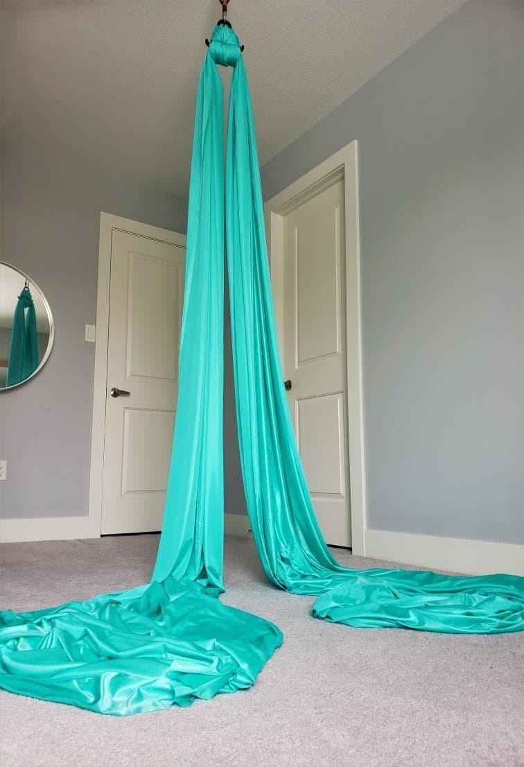 Prior Fitness 6 Meters Yoga Aerial Silks Fabric For Acrobatic Fly Yoga
