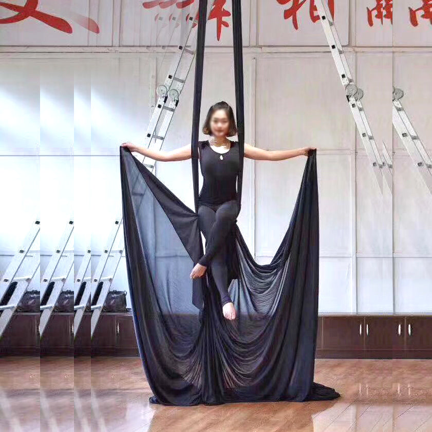 Prior Fitness 6 Meters Yoga Aerial Silks Fabric For Acrobatic Fly Yoga