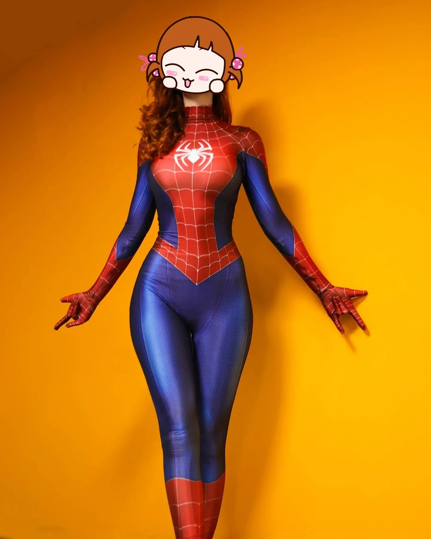 Adult Woman Girls PS4 Game Spiderman Superhero Cosplay Costume