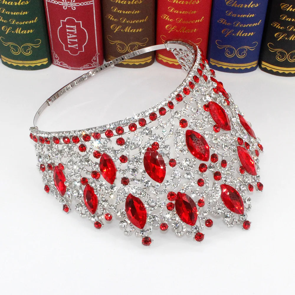 Miss Thailand Power of Resilience Large Diadem High Bridal Crown