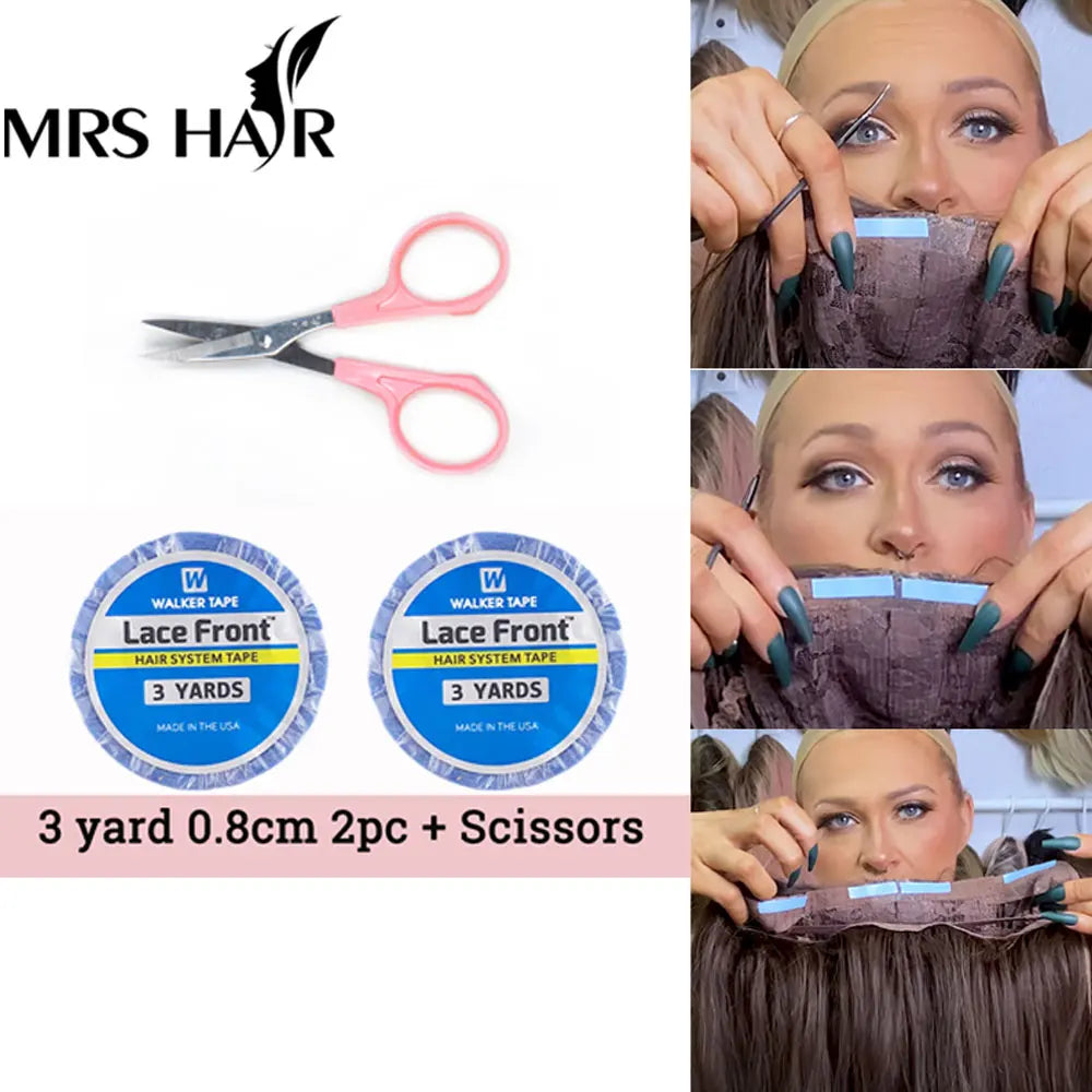 3yard 0.8cm front lace wig glue Double-Sided Tape glue wig glue for