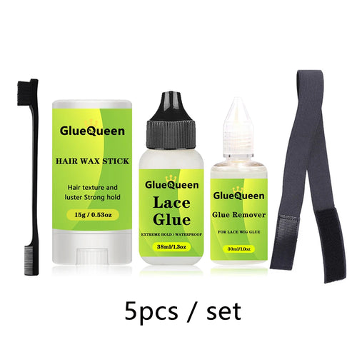 Front Lace Wig Glue Waterproof Lace Tape Remover Hair Brush With Melt