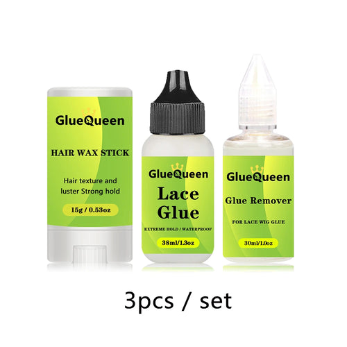 Front Lace Wig Glue Waterproof Lace Tape Remover Hair Brush With Melt