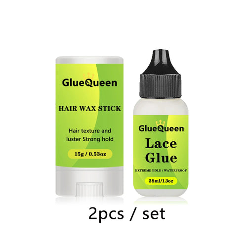 Front Lace Wig Glue Waterproof Lace Tape Remover Hair Brush With Melt
