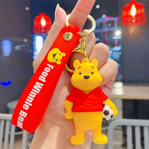 New Anime Disney Keychain Cartoon Mickey Mouse Minnie Lilo & Stitch