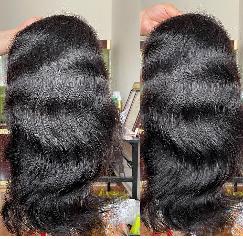 12" Long Toupee For Men 100% Virgin Human Hair Replacement System for Men 10"x8" Base Size Swiss Lace Front With PU Toupee Hair