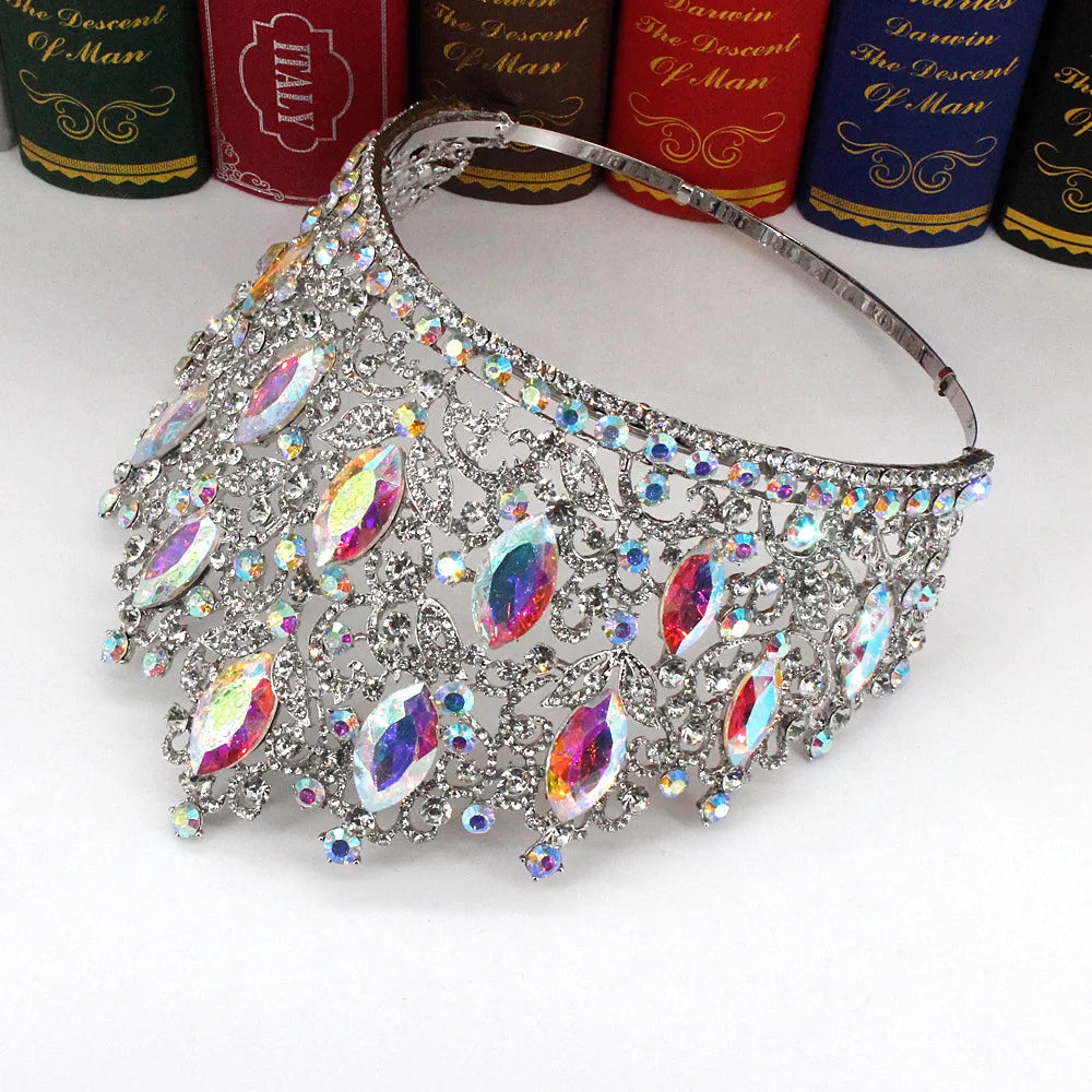 Miss Thailand Power of Resilience Large Diadem High Bridal Crown