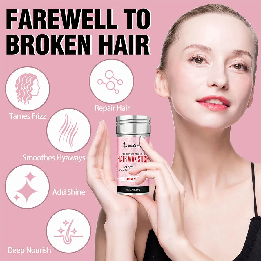 Professional Styling Wax for Women Anti-frizz Pomade Smoothing Broken