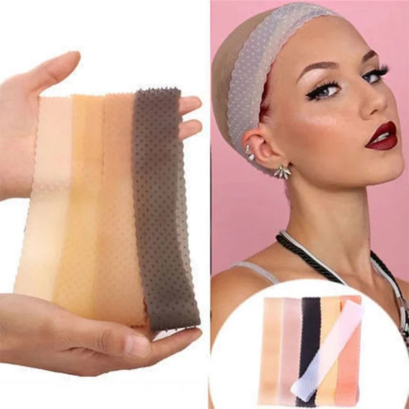 Silicone Wig Hair Band Anti-Slip Anti-Shedding Running Antiperspirant