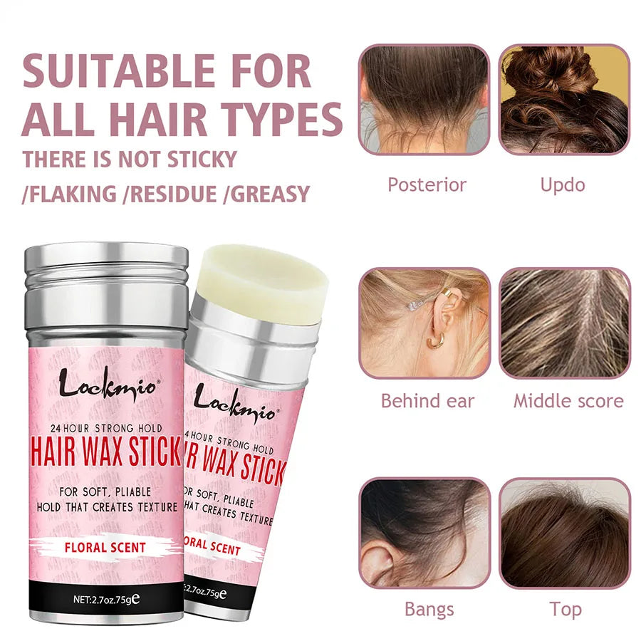 Professional Styling Wax for Women Anti-frizz Pomade Smoothing Broken