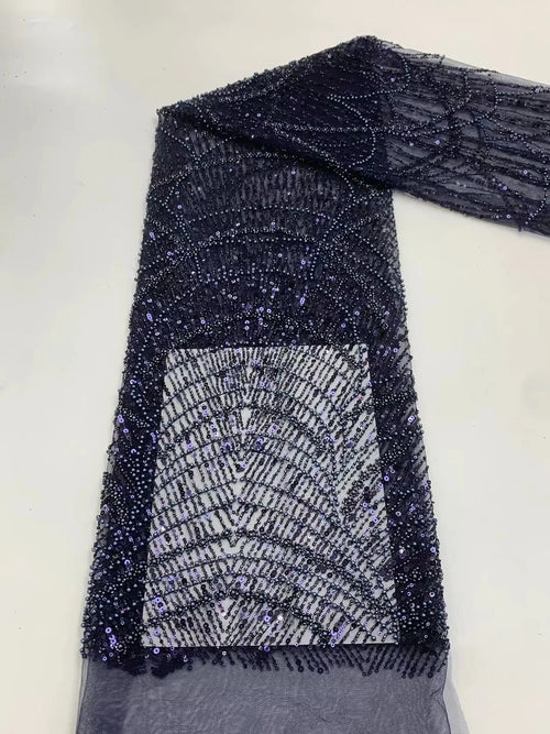 Elegant Mermaid Evening Dress with Dubai Pearls Off-the-Shoulder Long
