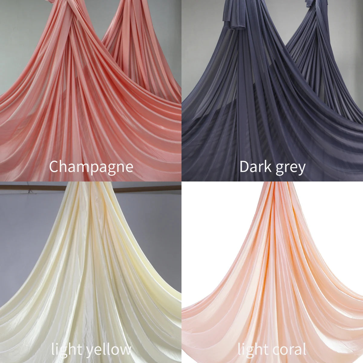 6m Aerial Yoga Hammock Fabric Aerial silks Yoga Swing Fitness Stretch