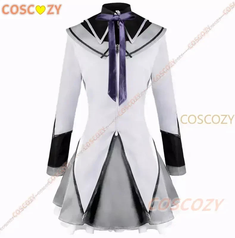 Anime Magical Girl Puella Magi Madoka Magica Homura Akemi Cosplay