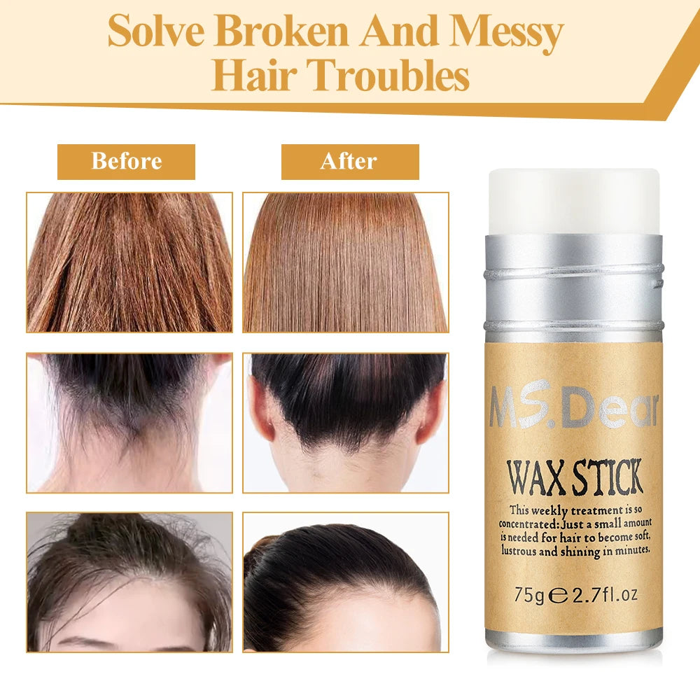 Hair Wax Stick For Wig Professional Hair Wax Stick Gel Cream