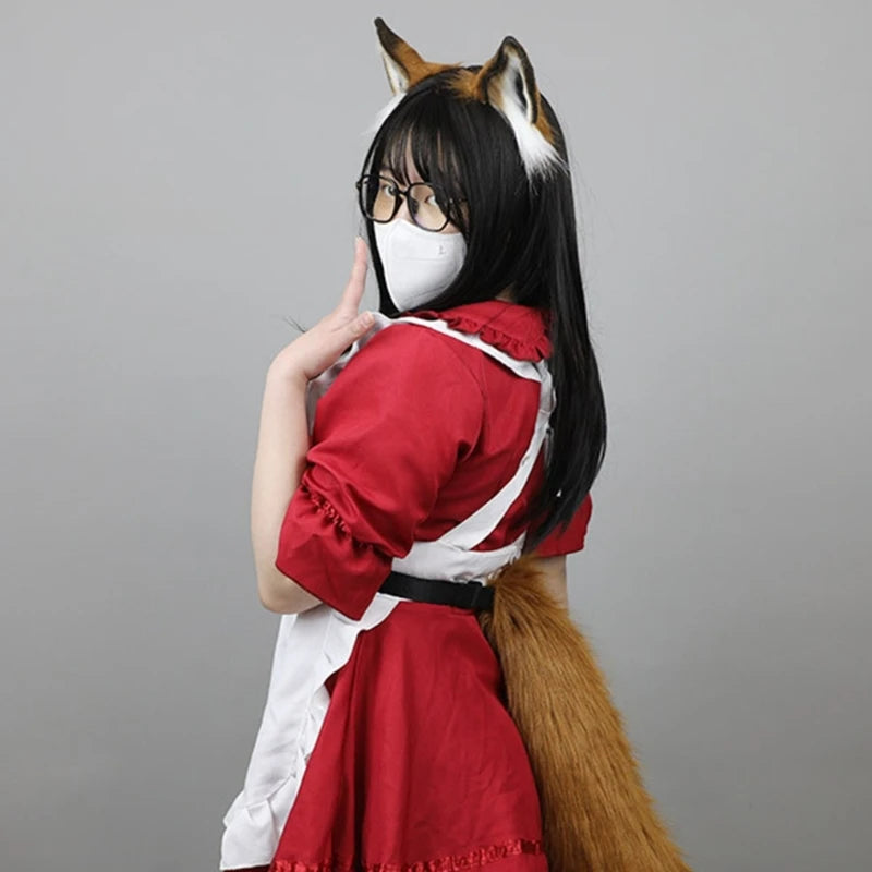Furry Ear Anime Cosplays Hair Accessory Animal Ears Charming Foxes