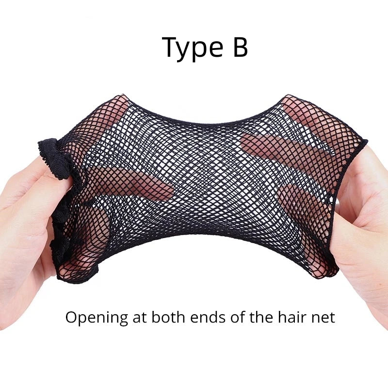 Black Mesh Wig Cap for Long Hair, Short Hair, Hair Cap for Wigs,Hair