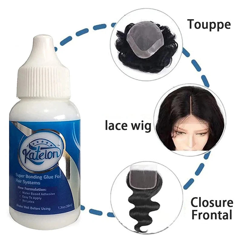 Wig Installation Kit 7Pcs/Set White Wig Glue And Remover For Lace