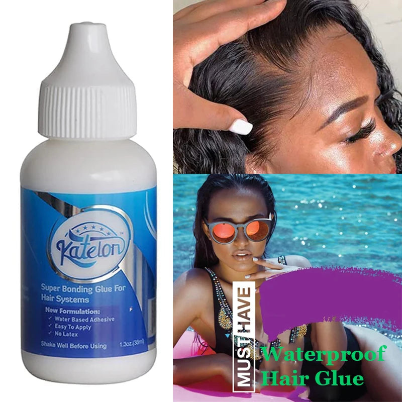 Lace Front Wig Glue Extra Hold Waterproof 38ml Super Bonding Adhesive