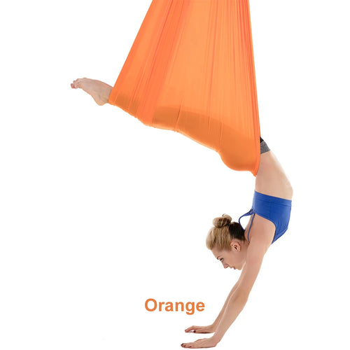 Aerial Yoga Hammock Set Fitness Pilates Silk  Fabric Yoga Swing 5.5