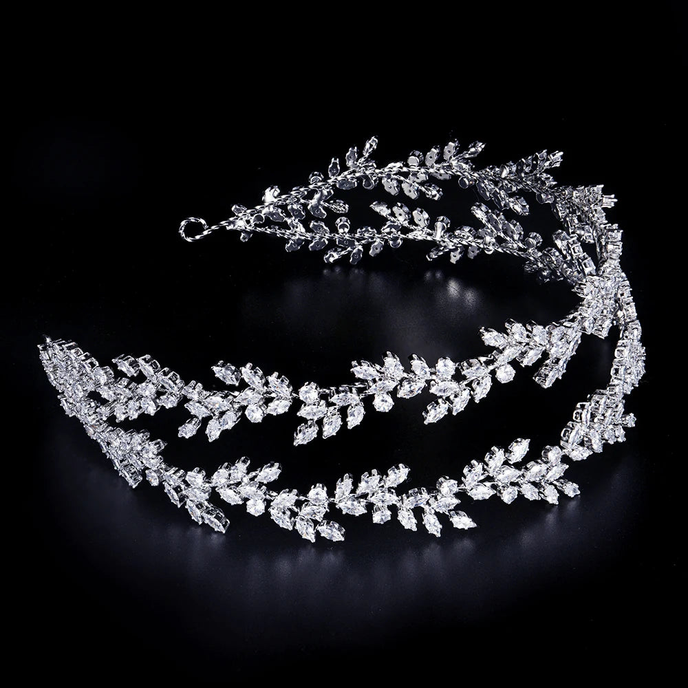 Crystal Headbands Luxury Bridal Crowns Elegant Headwear Prom Hair Wear