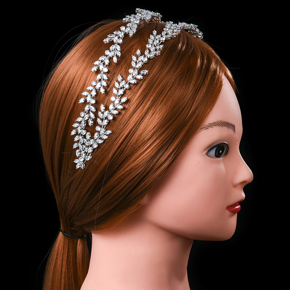 Crystal Headbands Luxury Bridal Crowns Elegant Headwear Prom Hair Wear