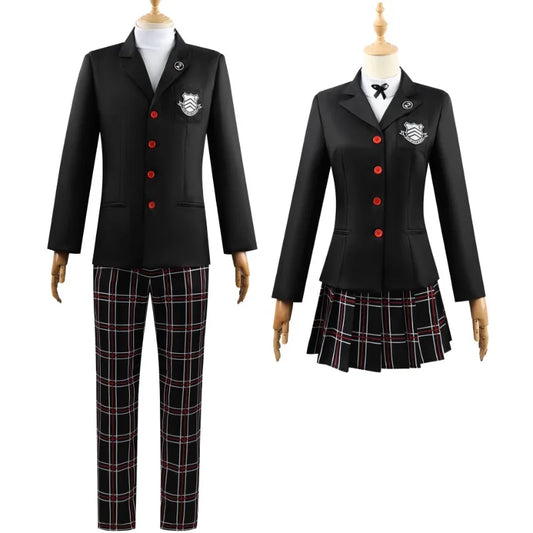 Game Persona 5 Amamiya Ren Kasumi Yoshizawa Cosplay Men Women School
