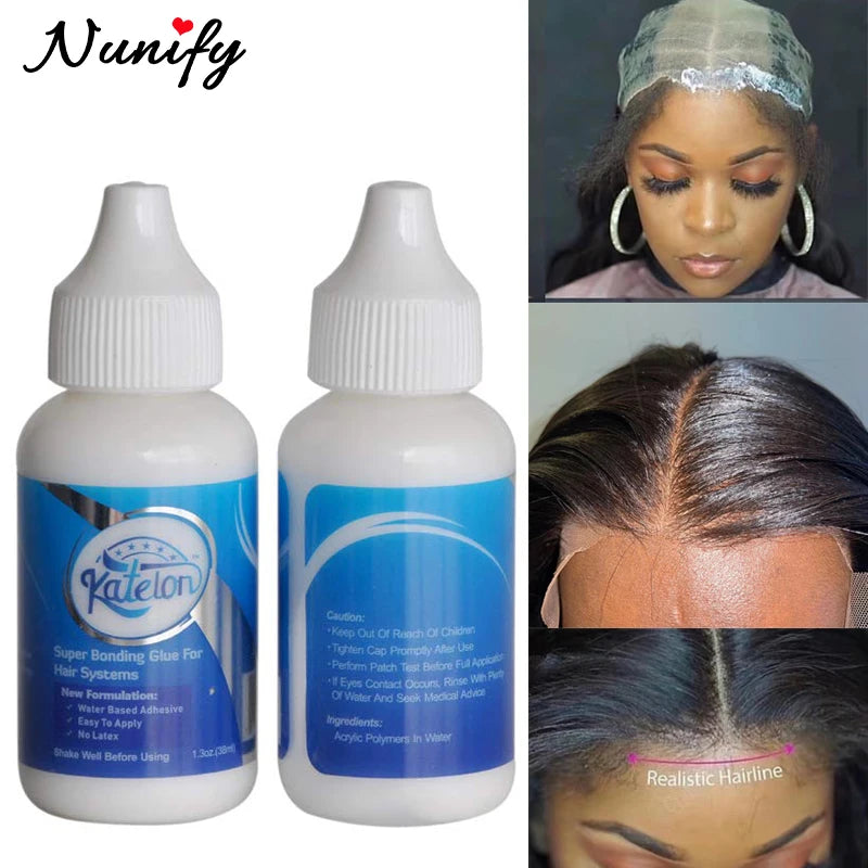 Lace Front Wig Glue Extra Hold Waterproof 38ml Super Bonding Adhesive